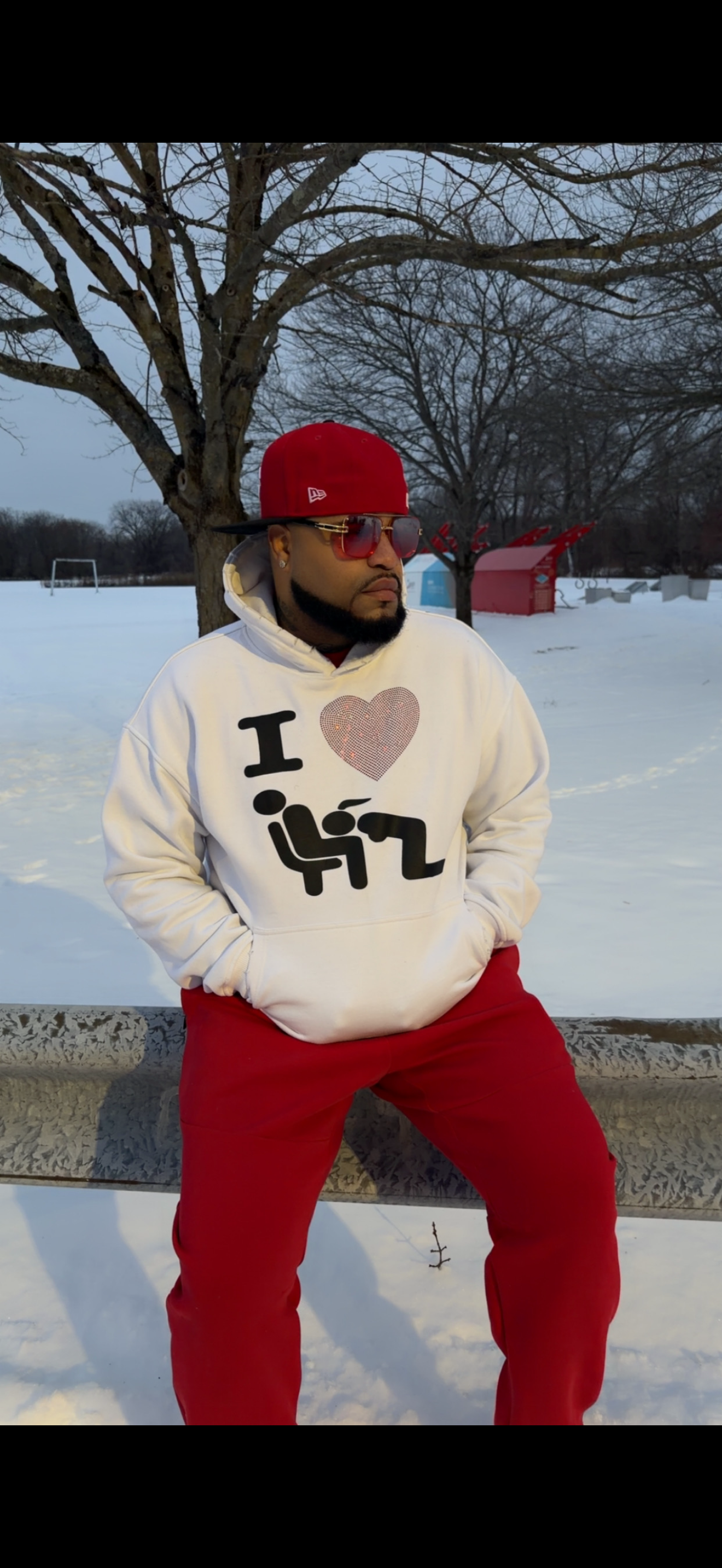 Our famous “I ❤️🫦” Gemstone Hoodie