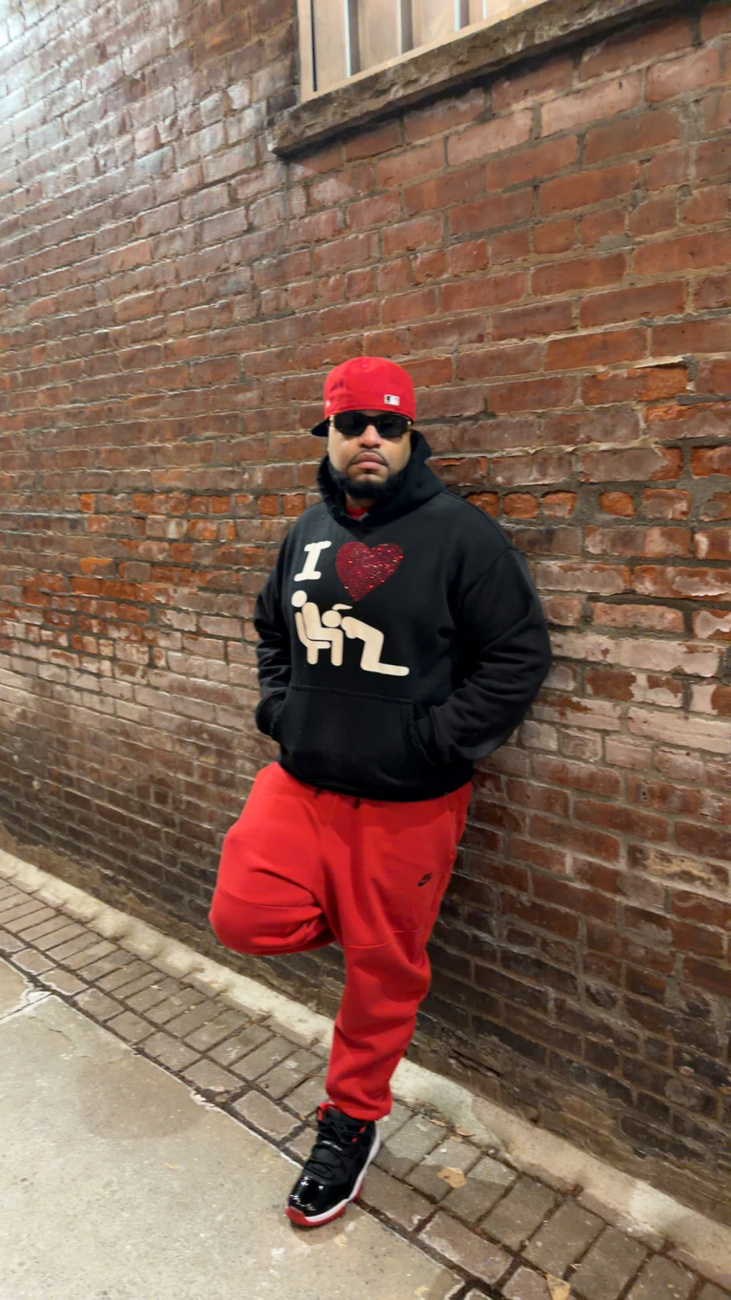 Our famous “I ❤️🫦” Gemstone Hoodie