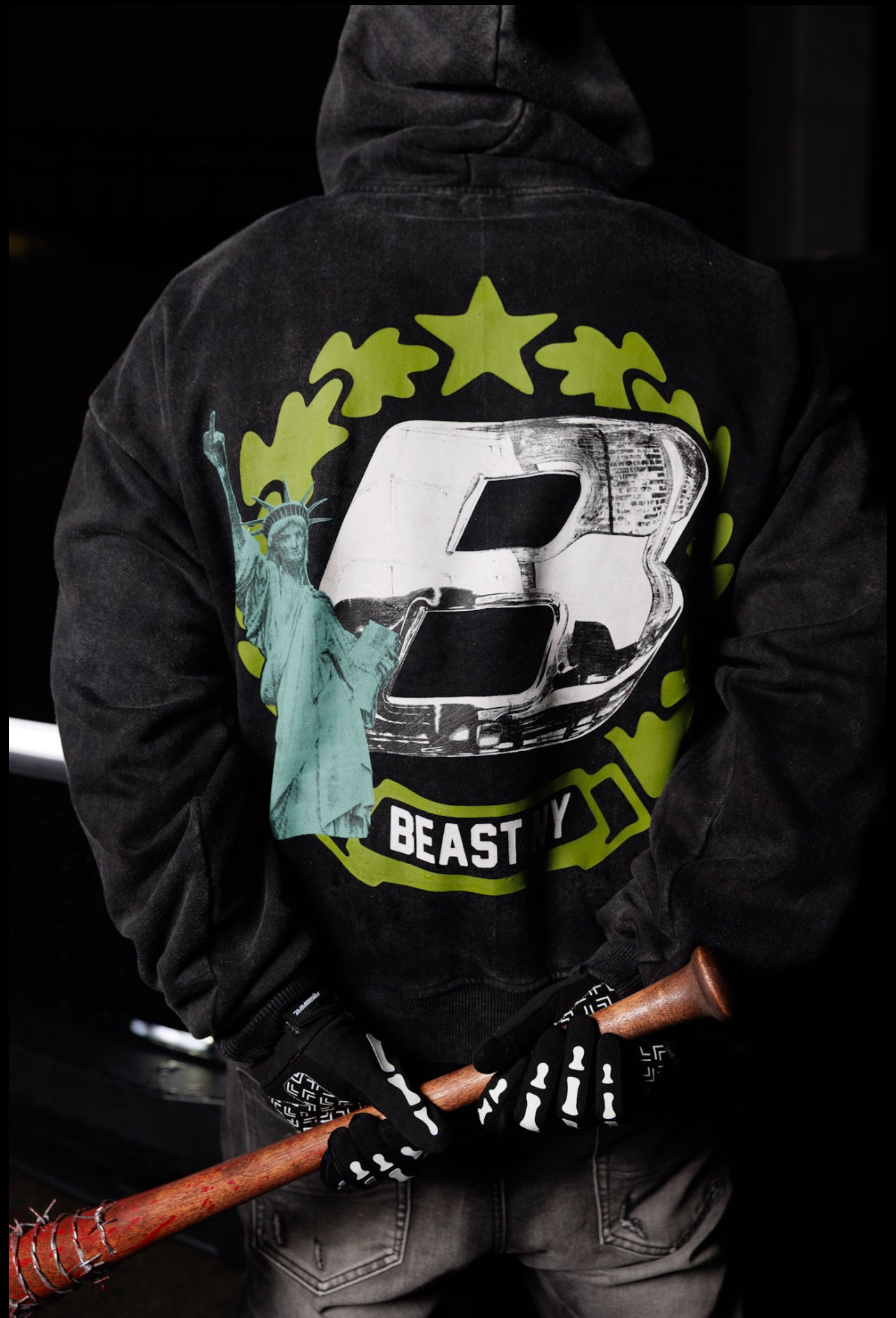 CONCRETE JUNGLE “Beast collection” Hoodie – 2025 Edition (Zip-Up Style)