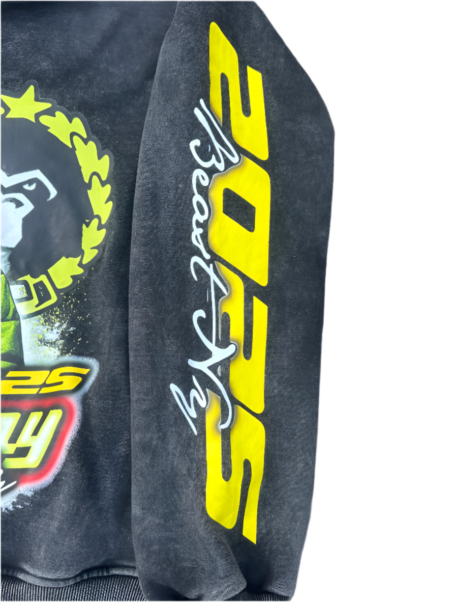 CONCRETE JUNGLE “Beast collection” Hoodie – 2025 Edition (Zip-Up Style)