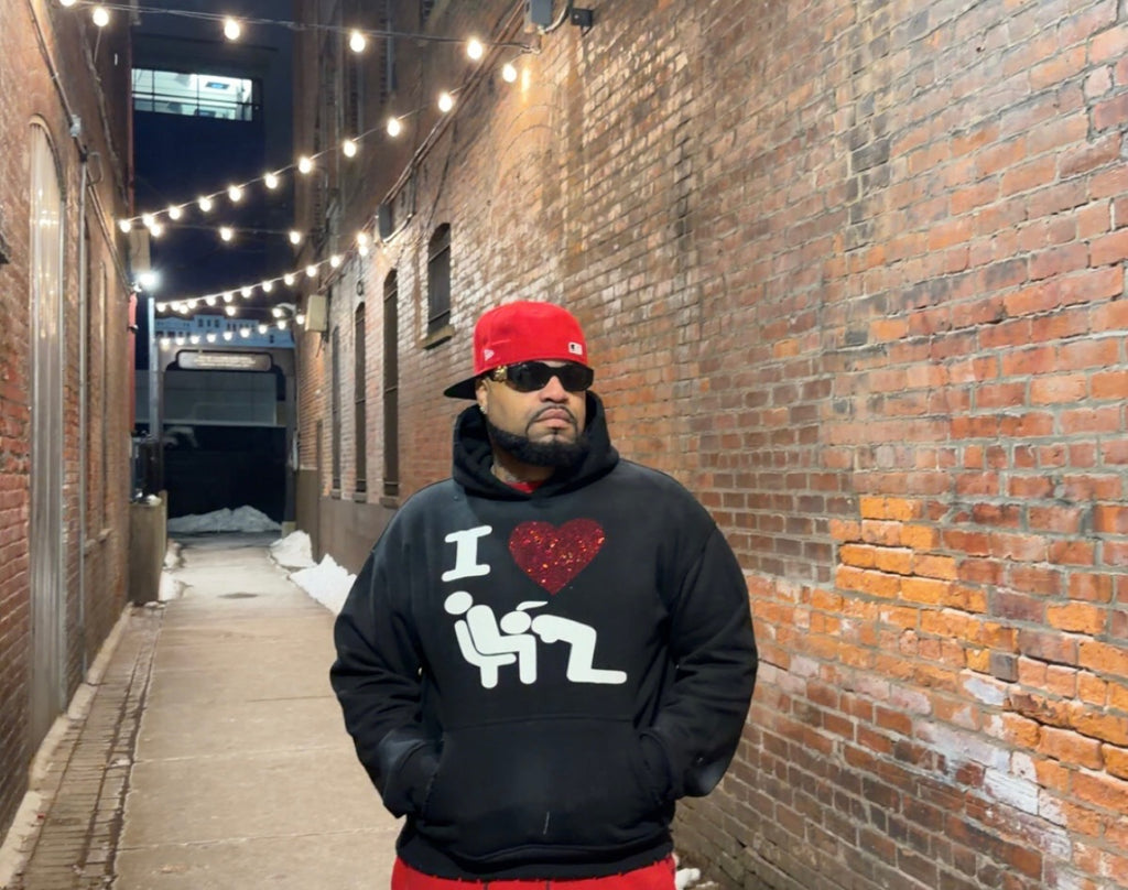 Our famous “I ❤️🫦” Gemstone Hoodie