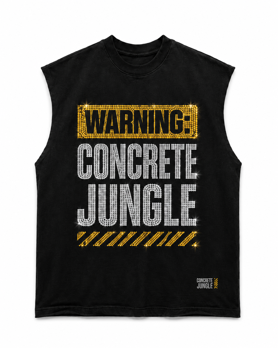 CONCRETE WARNING SLEEVELESS