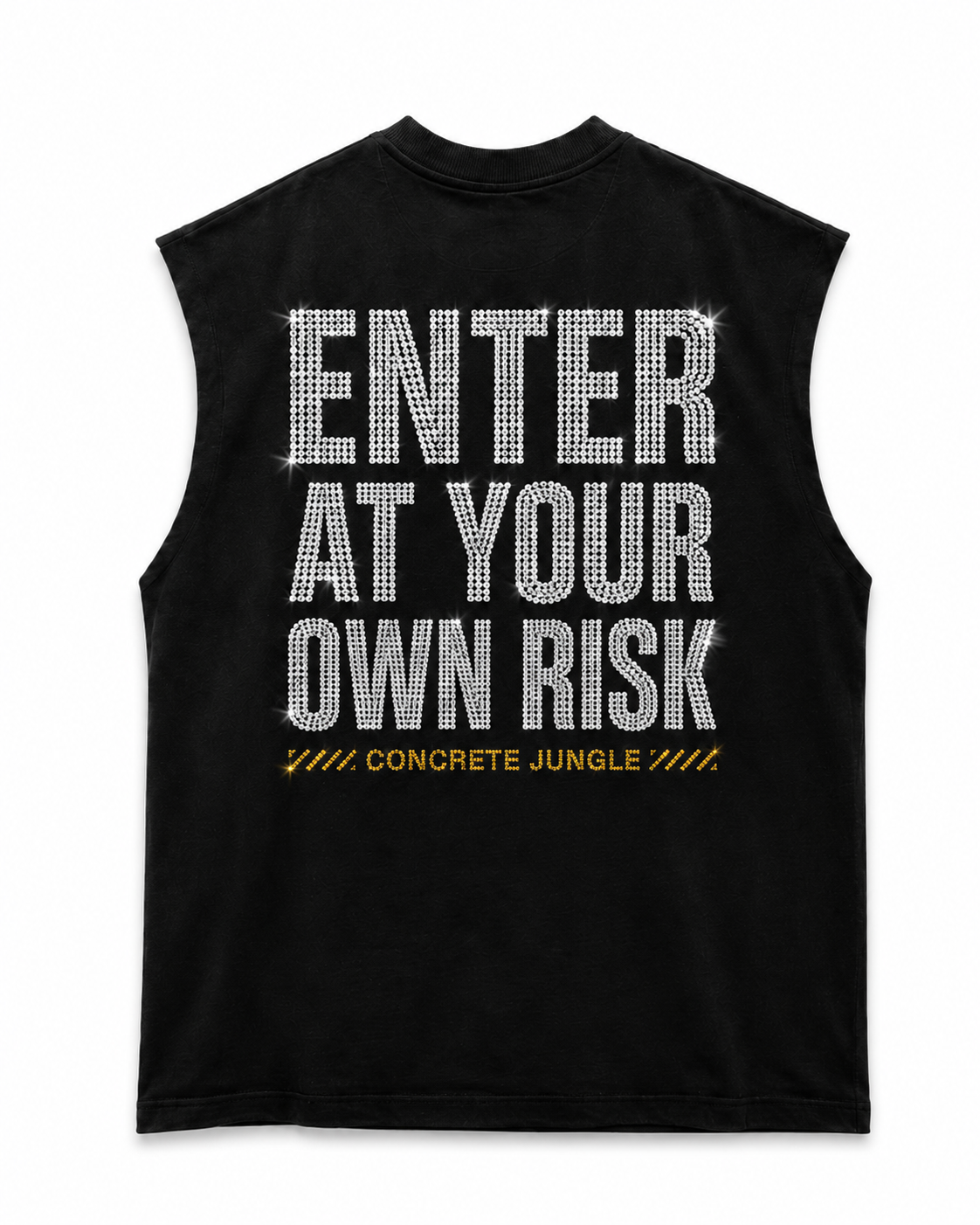 CONCRETE WARNING SLEEVELESS