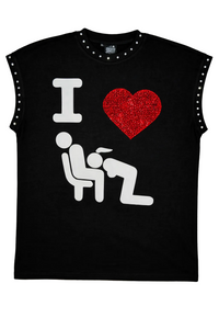 Concrete Jungle’s I Love Head  Sleeveless