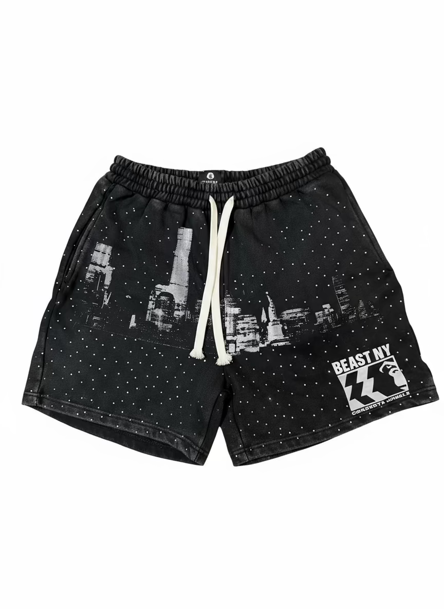 Concrete Jungle Skyline Shorts