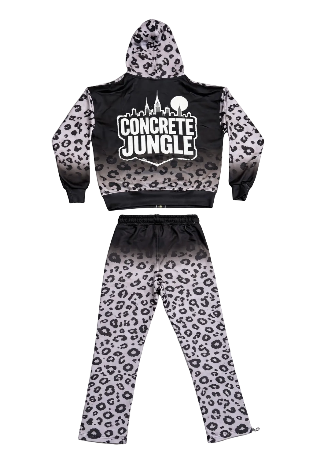 Concrete Jungle Leopard Gradient Sweatsuit