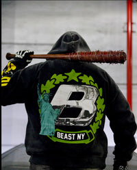 CONCRETE JUNGLE (Beast NY Collection) Hoodie  (Zip-Up Style)