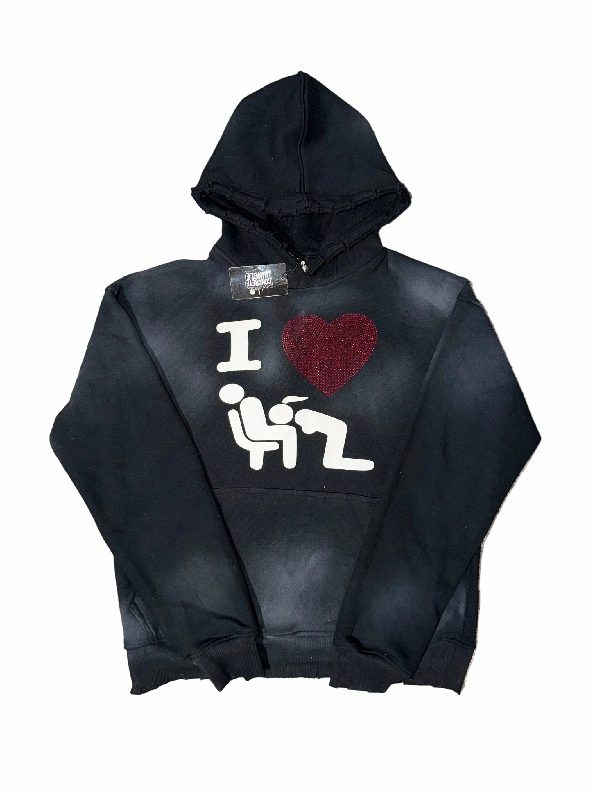 Concrete Jungle’s I Love Head Hoodie